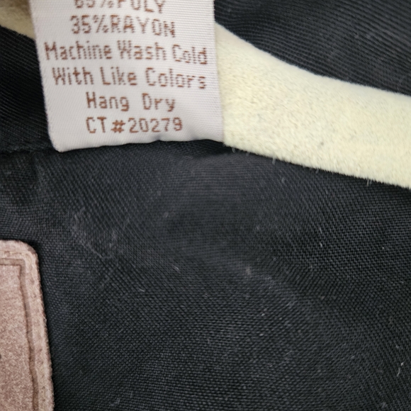 Scully Black Shirt with Gold Embroidery - Picture 6 of 7